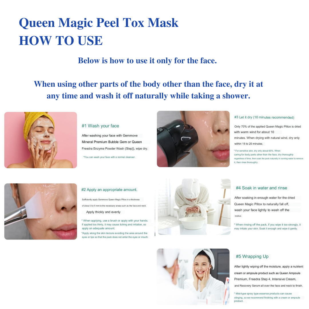 Gemmove Queen Magic Peel Tox 250g